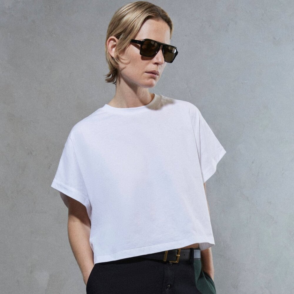 Roucha Tuka T-Shirt - White - NWT - Small